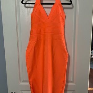 Fashion Nova Bandage Midi Dress